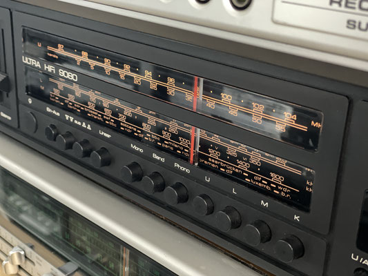 SABA 9080 Stereo Receiver Skalenbeleuchtung