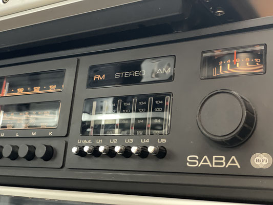 SABA 9080 Stereo Receiver Skalenbeleuchtung