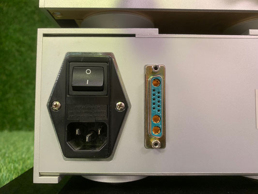 Endstufe Audiolabor Diamant 500 Rückseite Anschlüsse