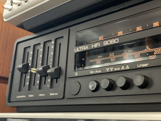 SABA 9080 Receiver Detail Bedienelemente