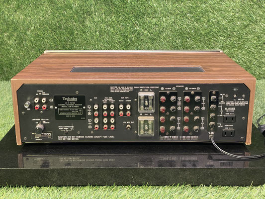 Receiver Technics SA-7300X Rückansicht Anschlüsse