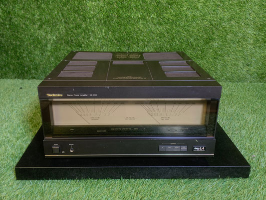 technics se-a100 front detail aluminium vu