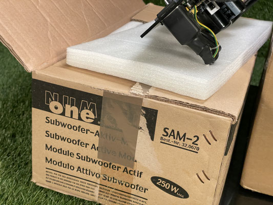 Monacor SAM-2 im Originalkarton mit Polsterung