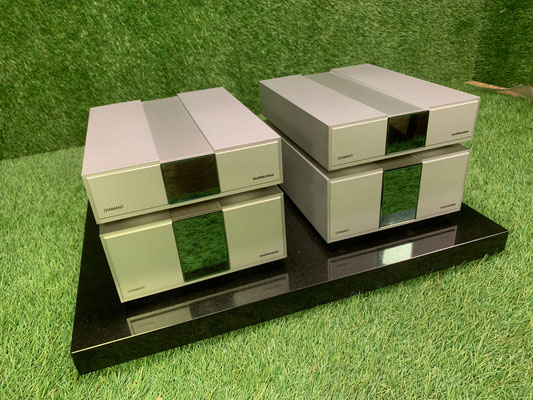 Endstufe Audiolabor Diamant 500 Frontansicht Set