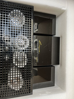 Vollverstärker Line Magnetic LM 508IA Oberseite mit Röhrenbestückung 805 300B 6SN7 6SL7