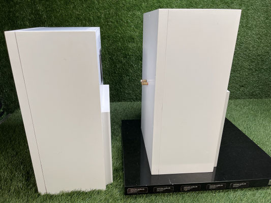 Lautsprecher Le Petit HiFi nach Jean Hiraga mit Fostex FE 103 Breitbandchassis Frontansicht