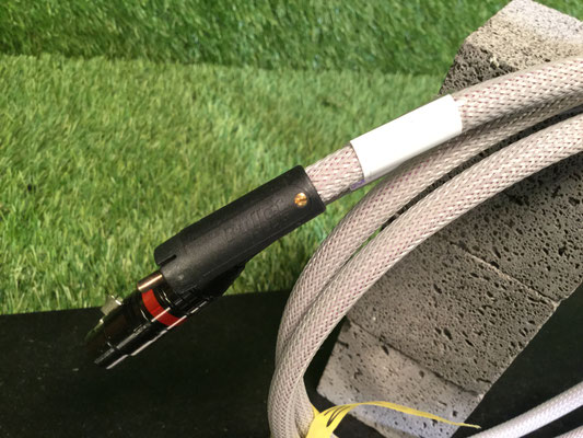 XLR auf Cinch Verbindungskabel XLR-Stecker Nahaufnahme