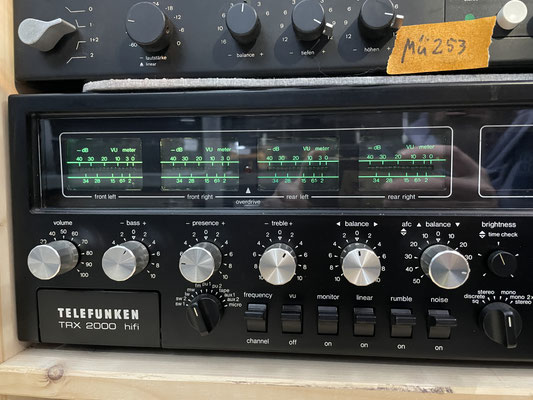 Telefunken TRX 2000 Receiver Front schräg links