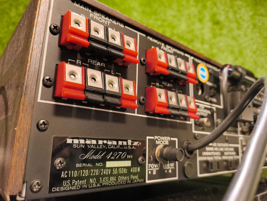 Receiver Marantz 4270 Rückseite Anschlüsse