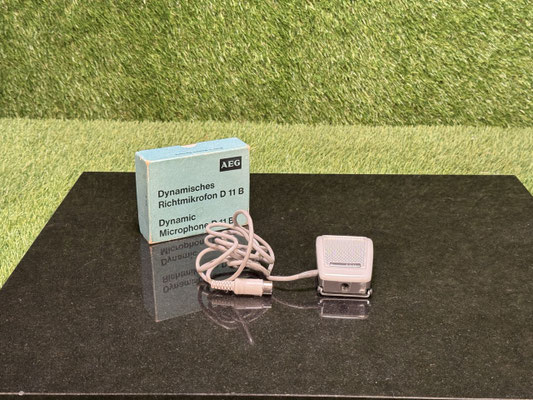 Mikrofon AEG D 11 B Dynamisches Richtmikrofon mit Originalverpackung