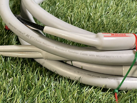 Monster Cable M1 – Detailansicht Leitung und Isolation
