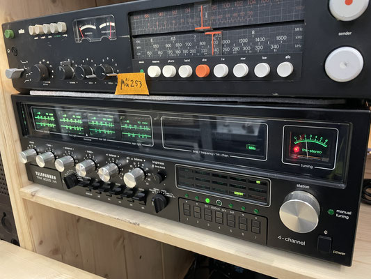 Telefunken TRX 2000 Receiver Detail Bedienelemente und Schalter