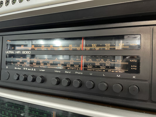 SABA 9080 Stereo Receiver Skalenbeleuchtung