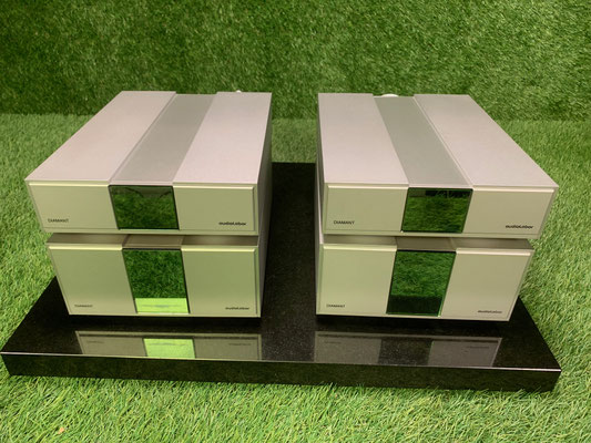 Endstufe Audiolabor Diamant 500 Frontansicht Set