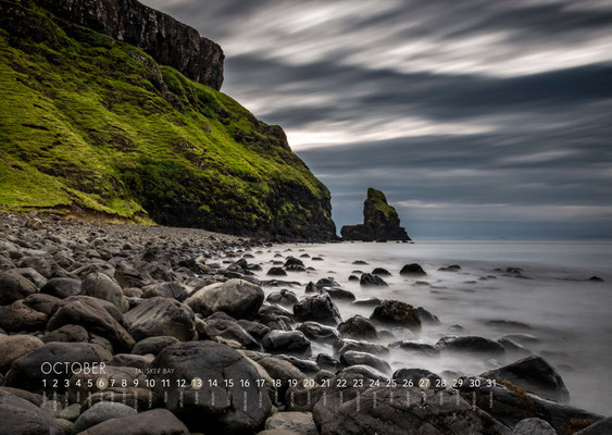 Kalender Isle of Skye 2019, Talisker Bay