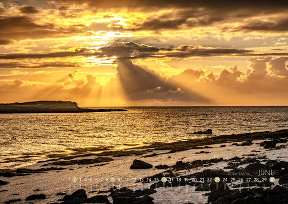 Kalender Isle of Skye 2019, Coral Beach