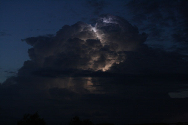 Ein spektakuläres Gewitter