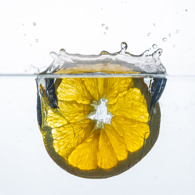 Food durchleuchtet mit Wasser
