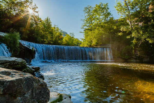 Wasserfall in der Affenschlucht