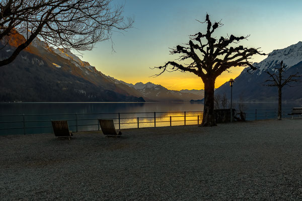 Morgenlicht in Brinz
