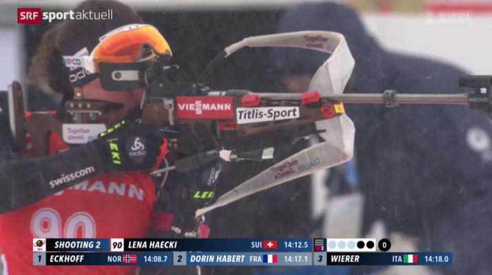 WM Oslo - Sprint - Screenshot SRF Sport Aktuell