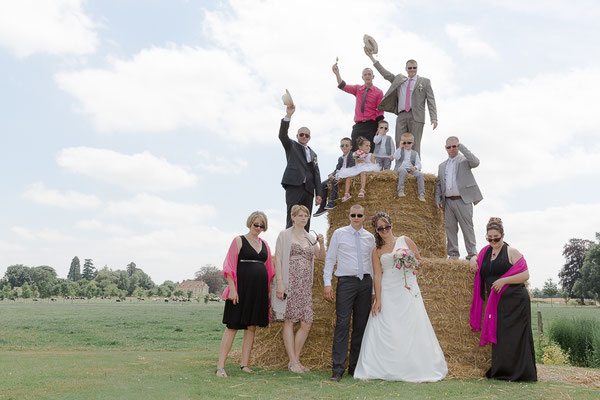 mariage, photographe mariage,Normandie,portrait groupe , photos de groupe