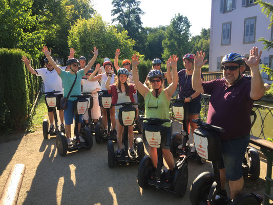 Gruppe Segway, Quad, Bogenschießen