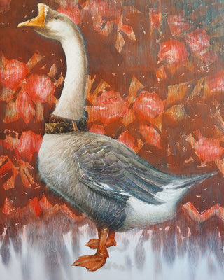 Les nouveau riches, watercolour, 53x73cm