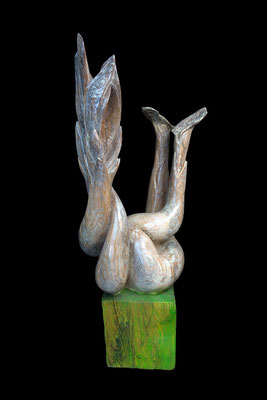 Skulptur aus Holz / sculpture, wood