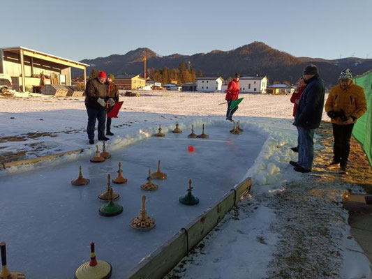 Danke Karl für die super Eisbahn 