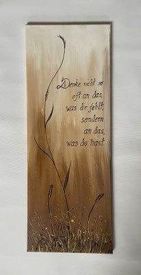 Sehnsucht 30x80