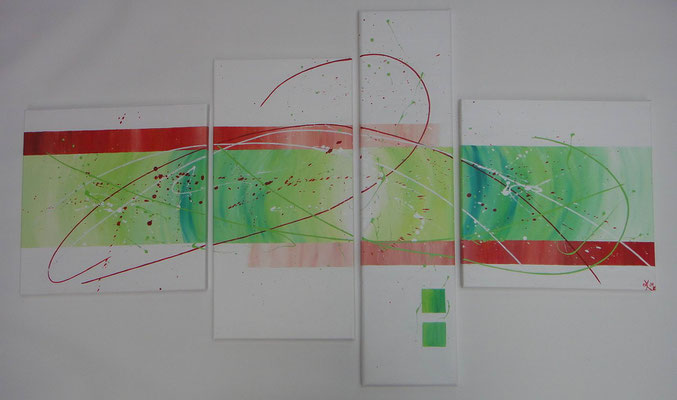Grüne Balance 130x80