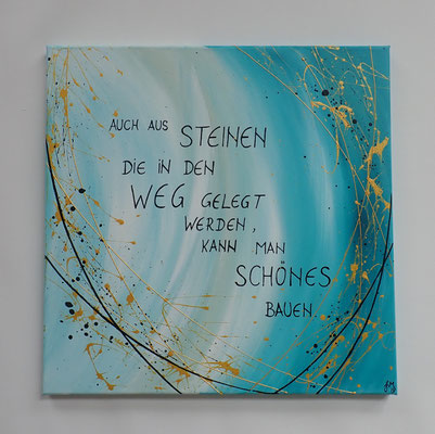 Weg des Glücks 50x50