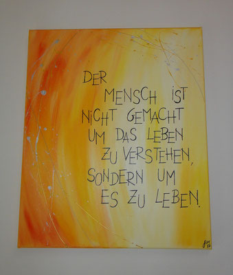 Kraft der Sonne 50x60
