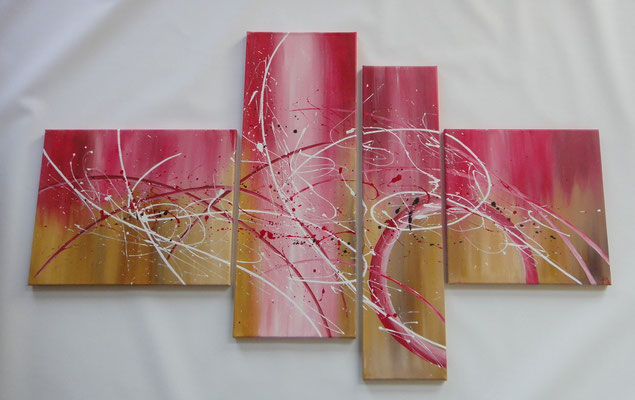Schatz aus der Tiefe in Rot 140x90