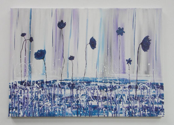 Wilde Blumen 80x60