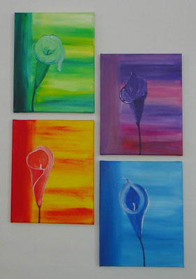 Bunte Calas 50x70