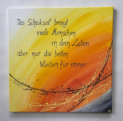 Schicksalhaft 60x60
