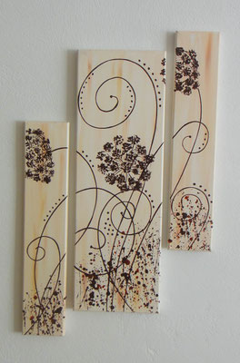 Pusteblumen weiß 40x70