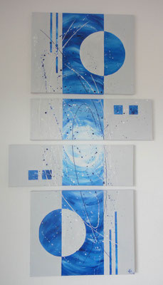 Geometrische Phantasie 60x120