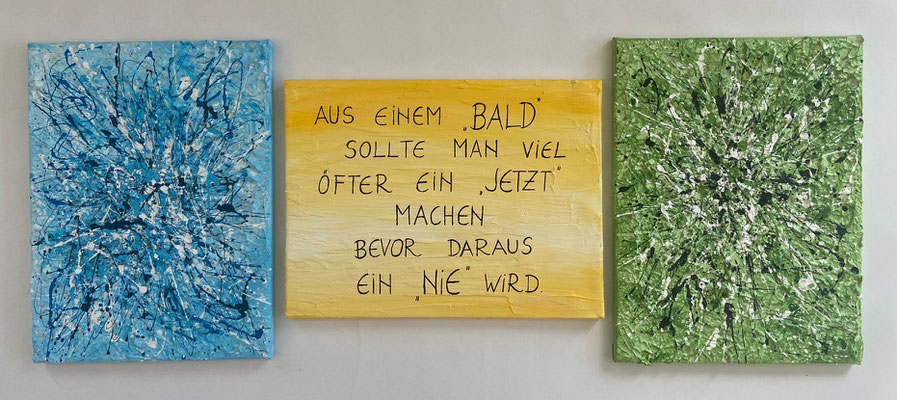 Jetzt und hier 100x40