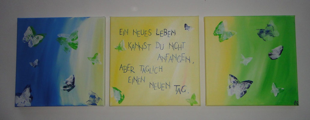 Frühlingsgefühl 90x30