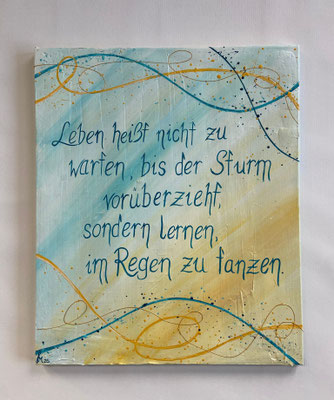 Regentanz 50x60