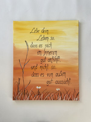 Schöner Morgen 50x60