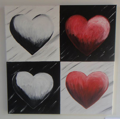 Herzlich 50x50