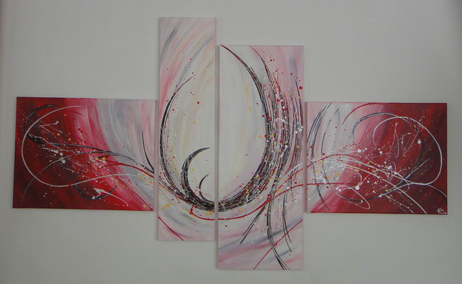 Poesie in Rot 140x90