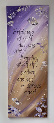 lila Chaos 30x80