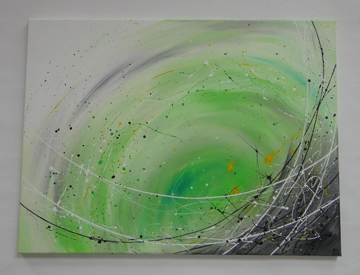 Frühlingsgarten 80x60