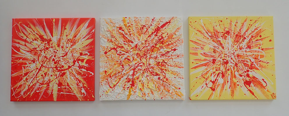 Expression dreiteilig 90x30