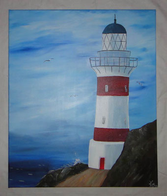 Leuchtturm am Steinhang 50x60